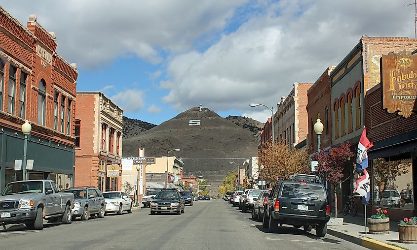 Downtown Historic District in Salida, Colorado. 