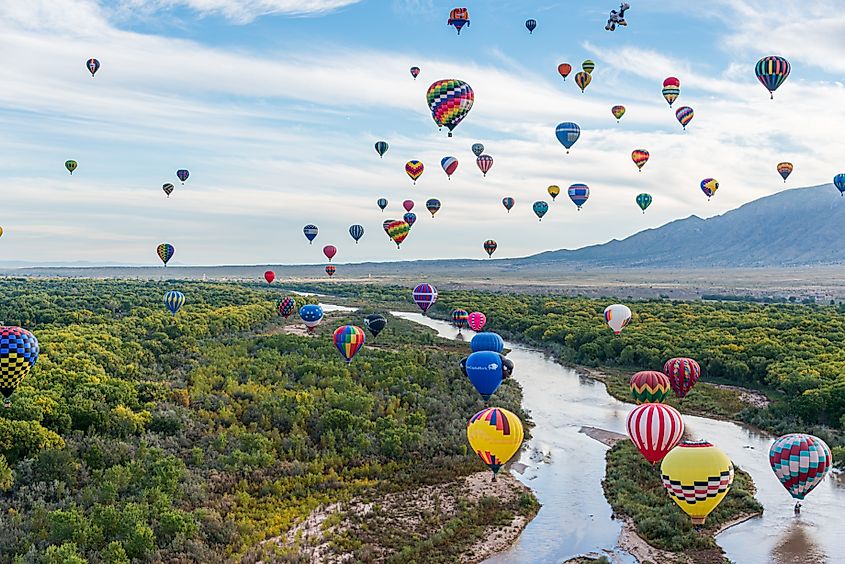 Albuquerque International Balloon Fiesta in Albuquerque, New Mexico