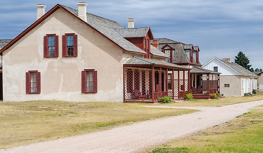 Fort Laramie National Historic Site, Trading Post, Diplomatic Site, and Military Installation in Wyoming.