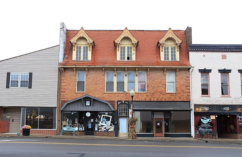 Historic building in Greenville, Kentucky.