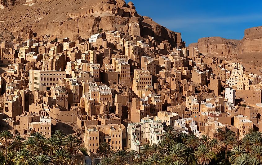 Budha is a town in Wadi Dawan region in Hadhramaut Governorate, Yemen. It is famous for its dried mud buildings