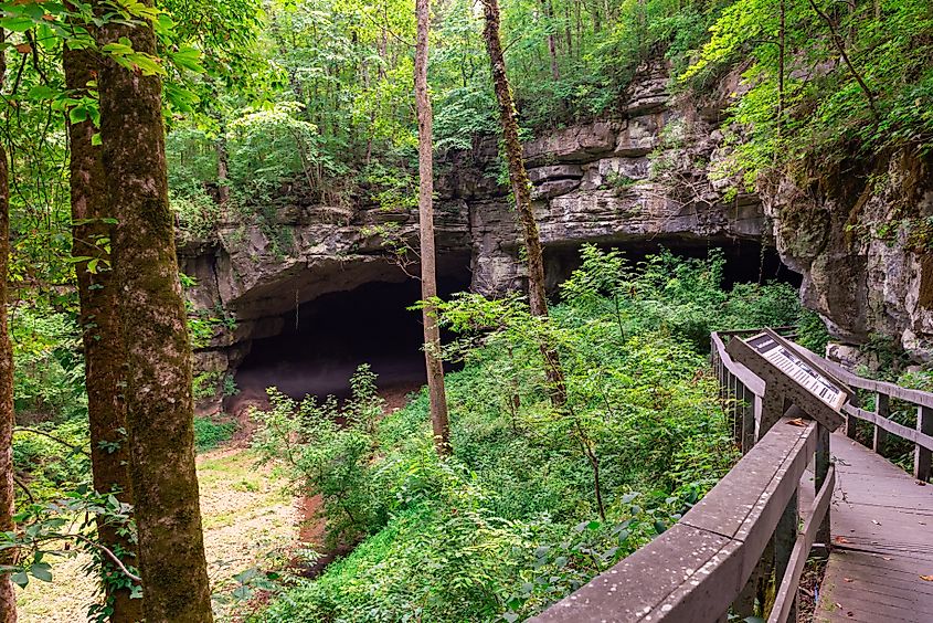 Russell Cave National Monument in Alabama.