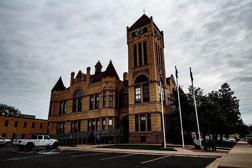 City Hall in Little Falls, Minnesota