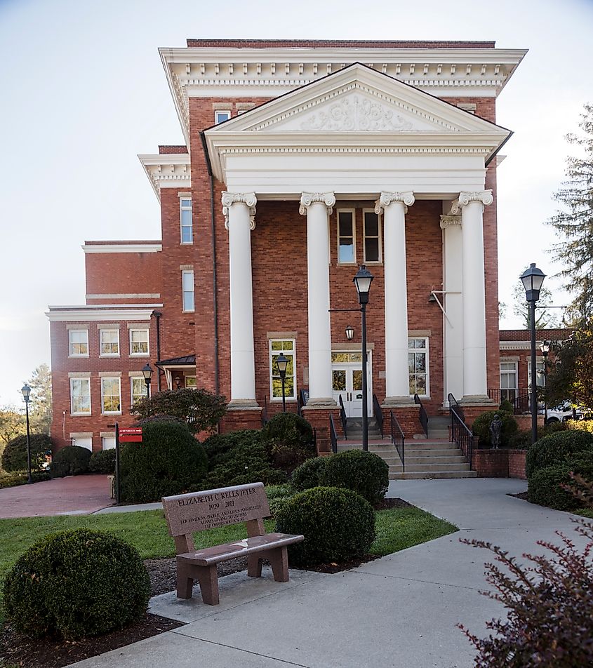 Carnegie Hall in Lewisburg, one of only four Carnegie Halls still in continuous use.