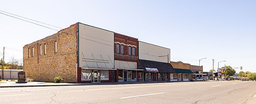 Sulphur, Oklahoma, USA. Editorial credit: Roberto Galan / Shutterstock.com