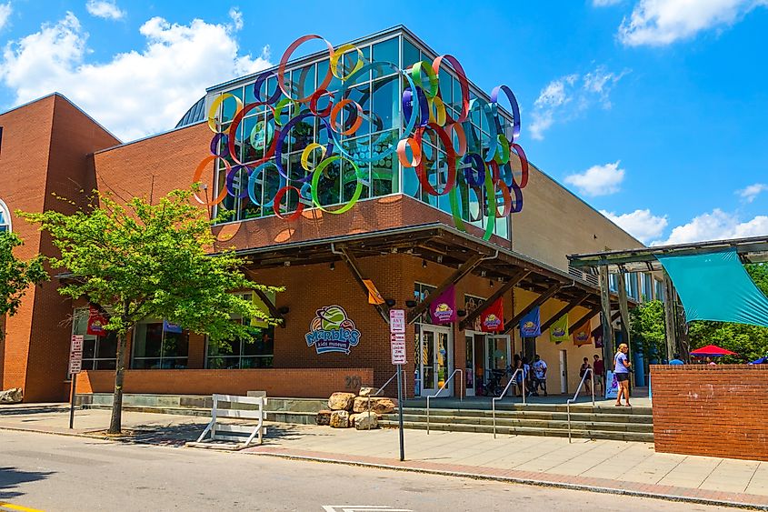 Marbles Kids Museum in Raleigh, North Carolina