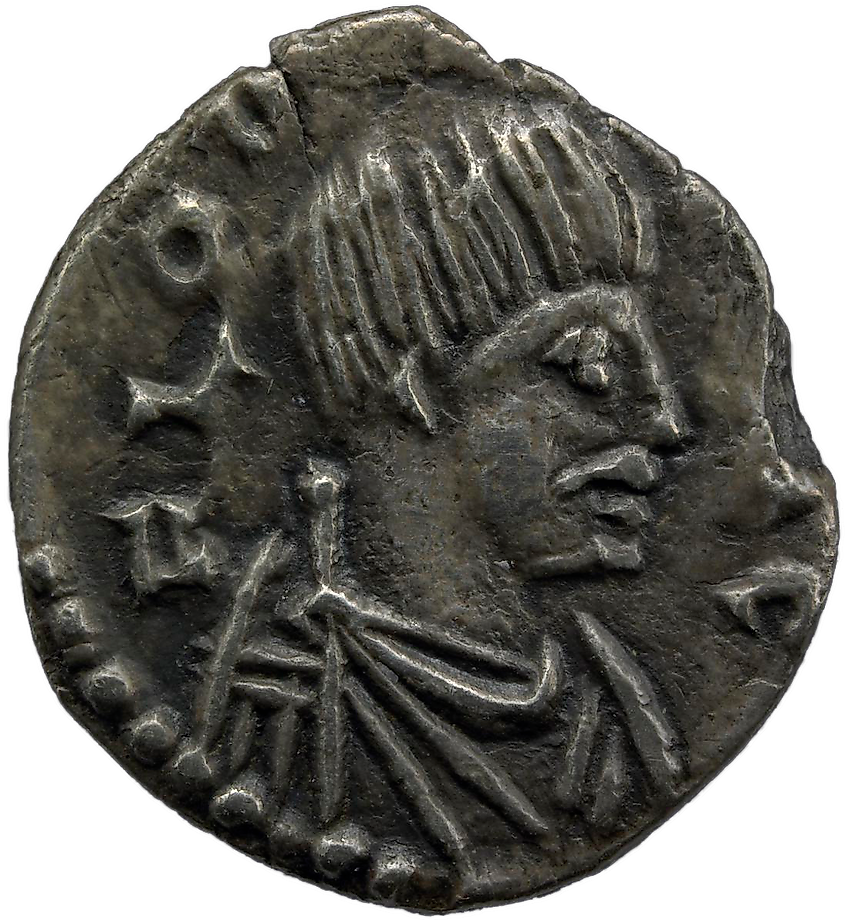 Coin of Odoacer minted in Ravenna, 477.