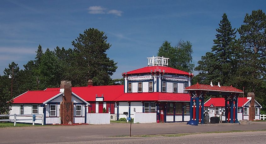 Big Winnie General Store in Bena, Minnesota.