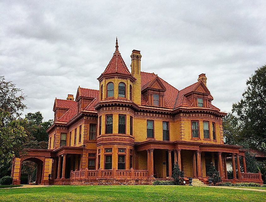 The Overholser Mansion in Oklahoma City's Heritage Hills.