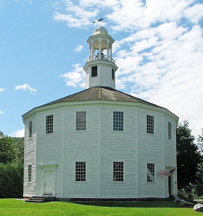 Round Church, completed in 1813. 