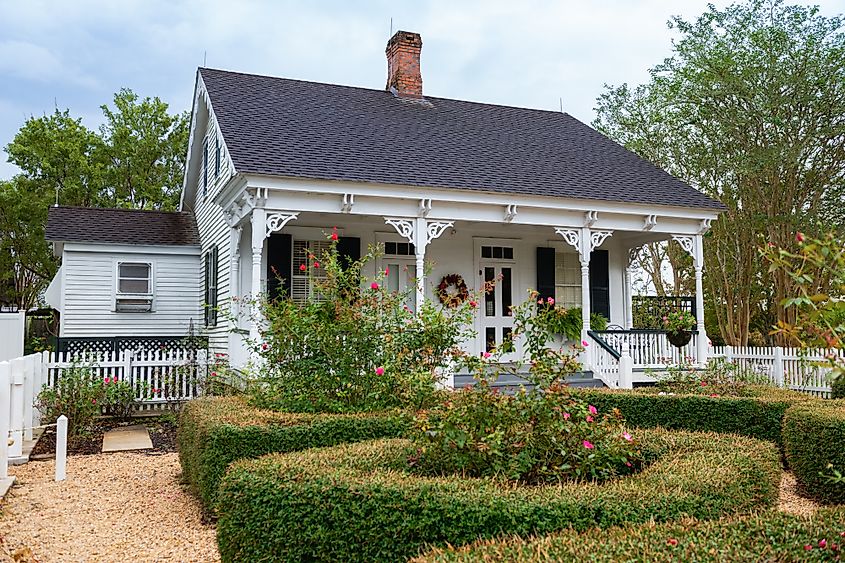 A wedding venue in the town of New Iberia, Louisiana.