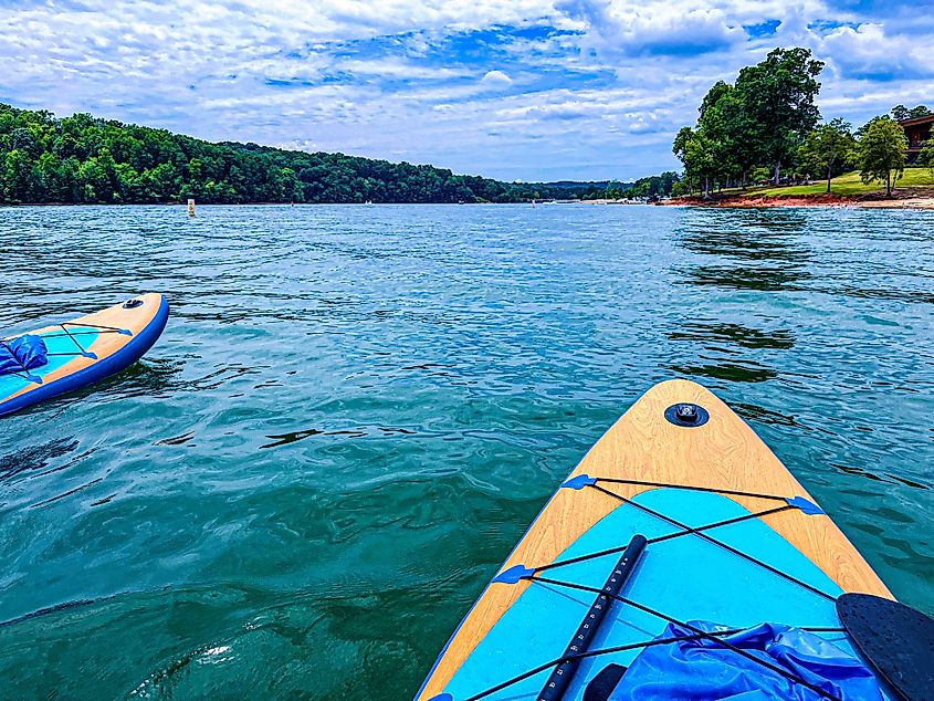 Lake Hartwell in South Carolina.