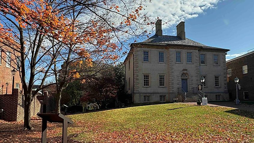 Carlyle House in Old Town Alexandria Photo by Bryan Dearsley 