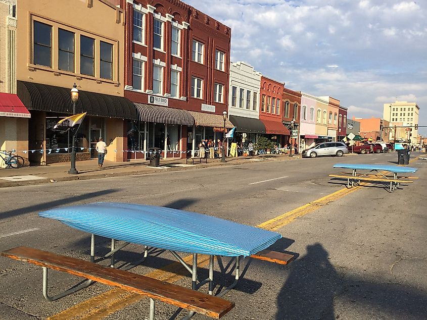 Enid, Oklahoma, during Oktoberfest.
