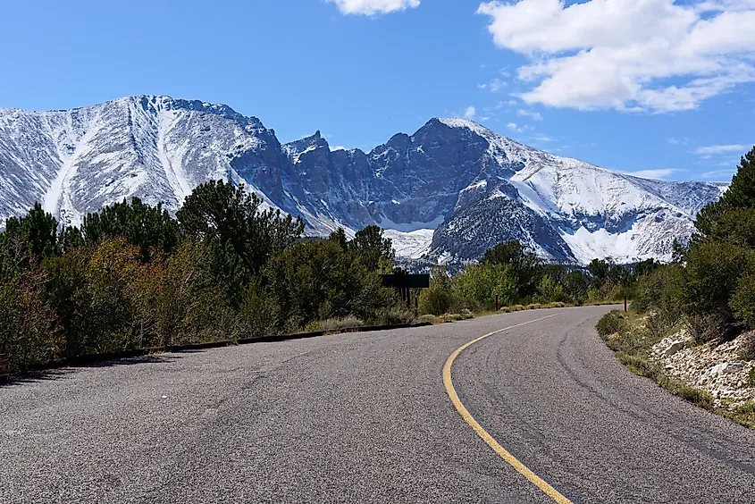 Scenic Byway through Great Basin National Park, Nevada