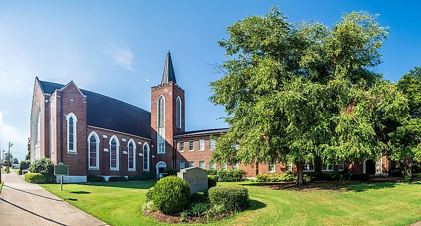 First Baptist Church, Greenville, Mississippi.