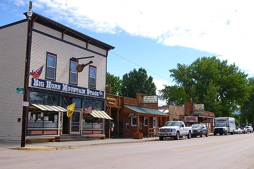 Downtown Ten Sleep, Wyoming