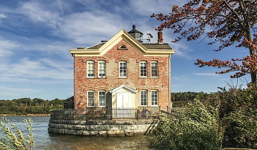 Historic Saugerties Lighthouse, Saugerties, New York.