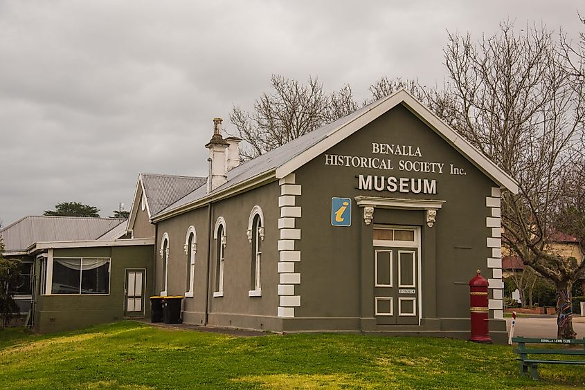 enalla Historical Society in the small city of Benalla.