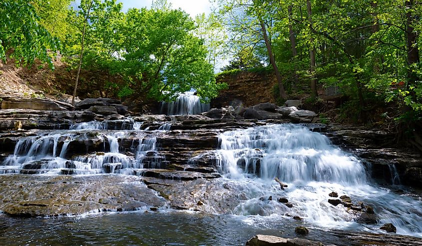 Waterfall in Bella Vista, Arkansas