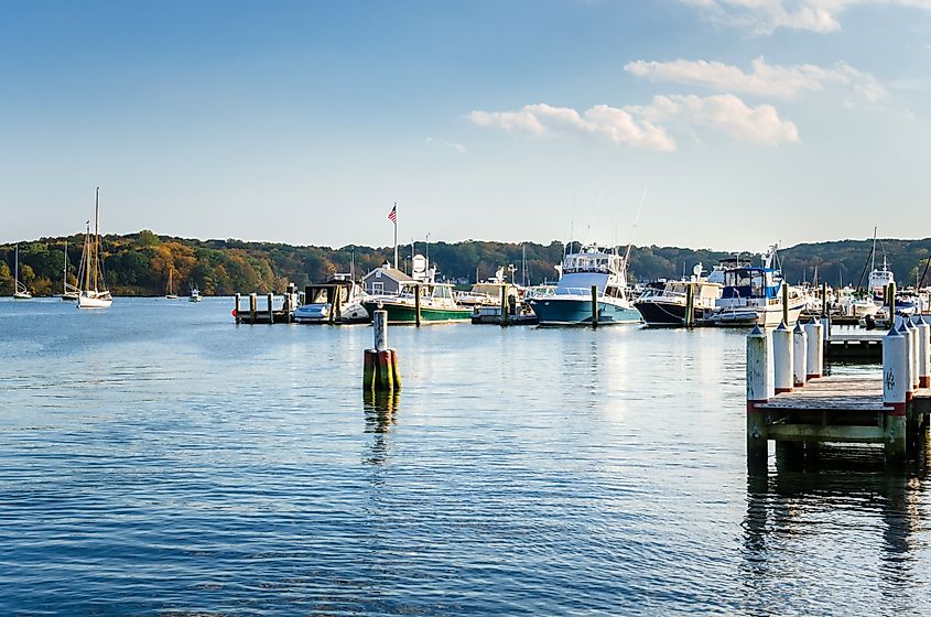 Marina on the Connecticut River