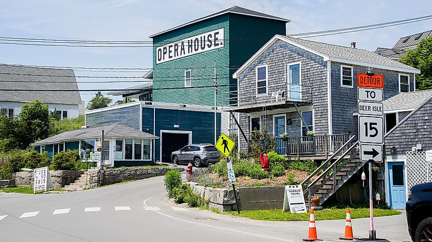 The Opera House in Stonington, Maine