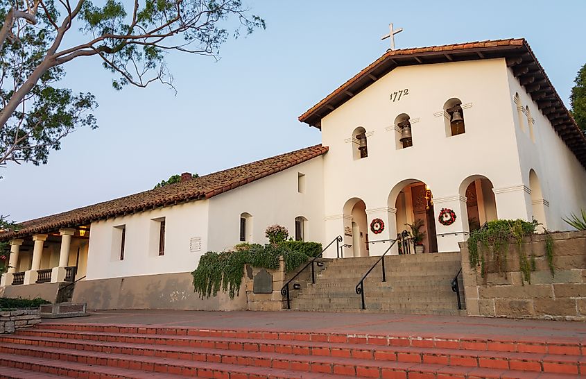 Mission San Luis Obispo de Tolosa in California