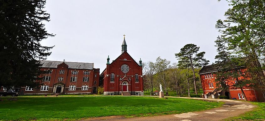 Ursuline Academy-Arcadia College in Arcadia, Missouri. By Skye Marthaler, CC BY-SA 3.0, Wikimedia Commons