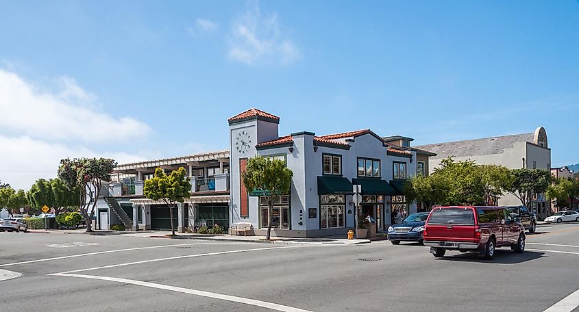 Picturesque shots of Half Moon Bay, California.