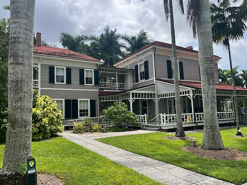 Seminole Lodge, Edison and Ford Winter Estates, Fort Myers, Florida