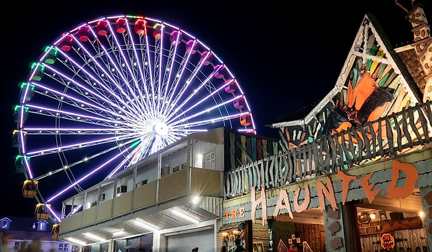 The Haunted House in Ocean City, Maryland,