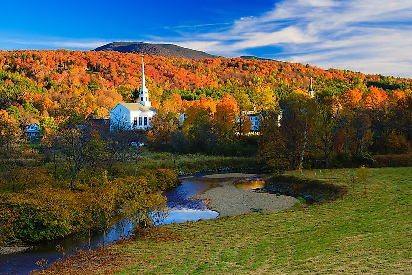 The Stowe Community Church, Stowe, Vermont.