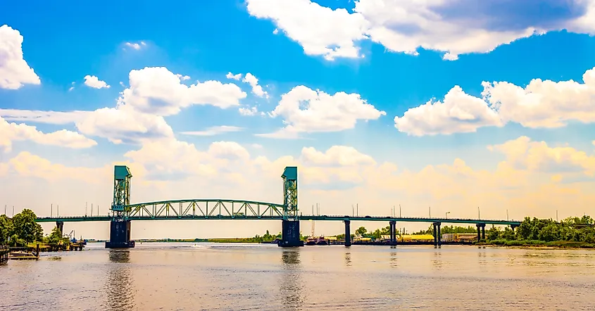 Cape Fear River, North Carolina.