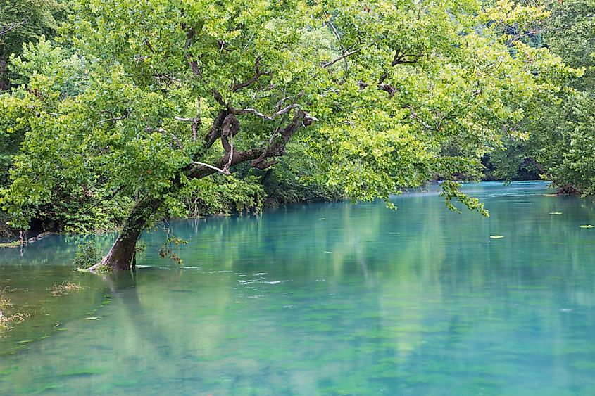 Big Spring, Ozark National Scenic Riverways near Van Buren, Missouri.