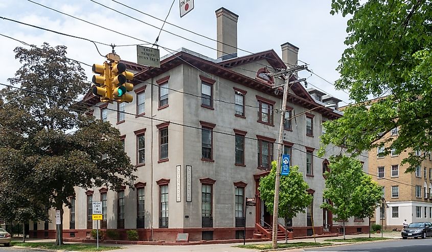 Historic Stockade Inn, located in the Stockade Historic District