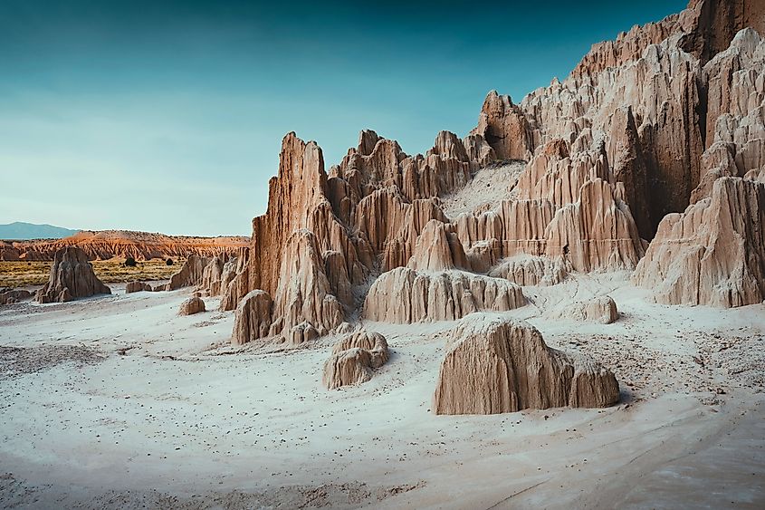 Scenic views of Cathedral Gorge State Park. Image credit Photoshot31 via Shutterstock.