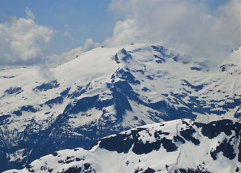 Mount Wood seen from Tricouni Peak