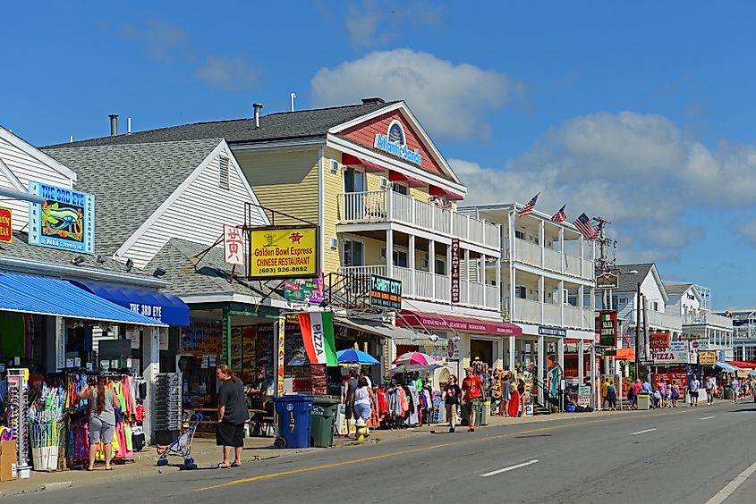 Historic buildings in Hampton, New Hampshire.