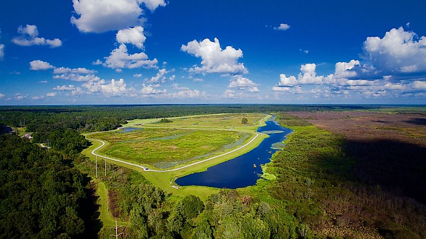 Sweetwater Wetlands Park in Gainesville, Florida.