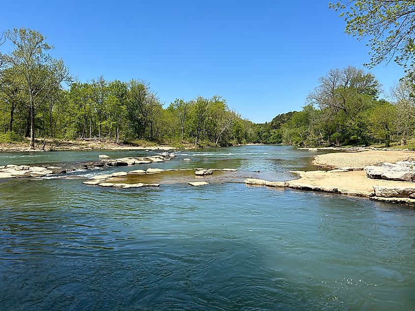 The Siloam Springs Kayak Park.