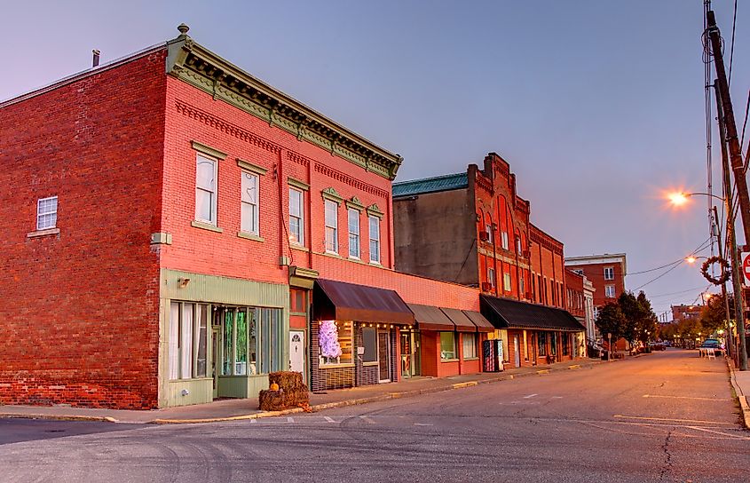 Point Pleasant is the county seat of Mason County, West Virginia.