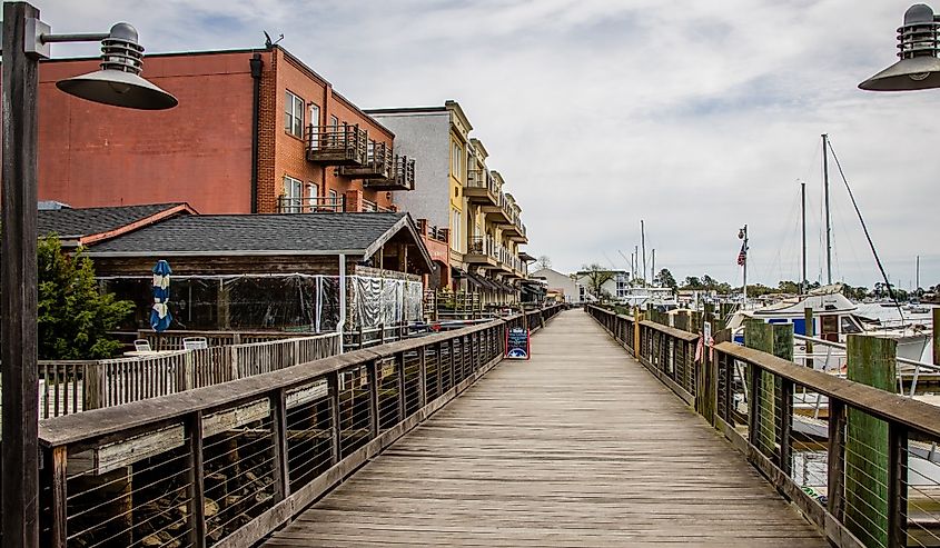 Harborwalk in Historic Georgetown, South Carolina