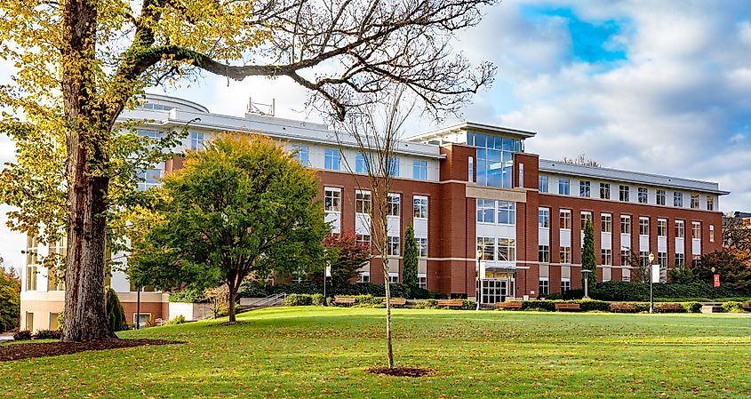 The Valley Library on the OSU campus