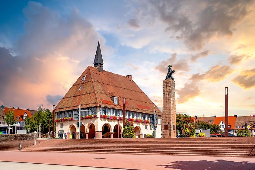 Old city of Freudenstadt, Black Forest, Germany. Shutterstock / Sina Ettmer Photography.