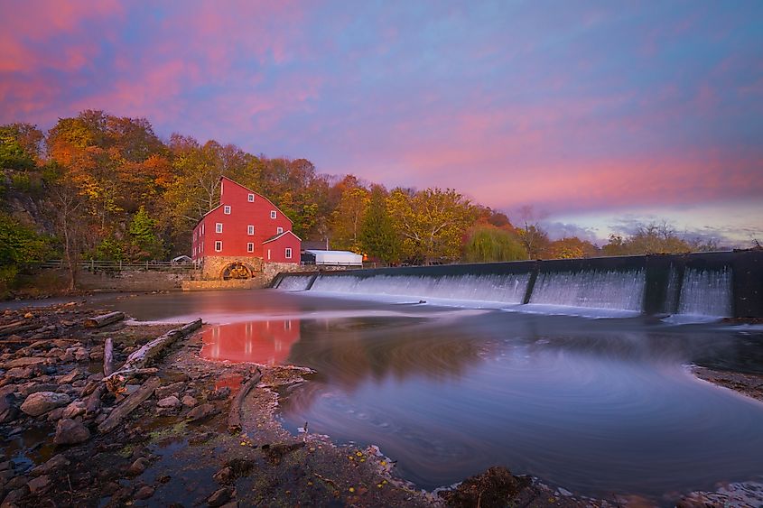 The Red Mill in Clinton, New Jersey.