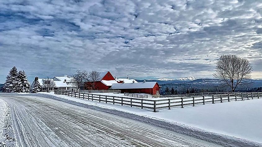 Farm in Bethlehem, New Hampshire.