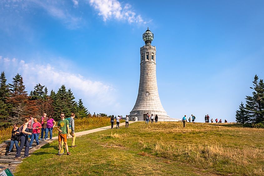 Mount Greylock in Adams, Massachusetts