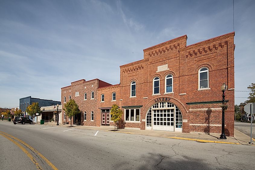 Street view in Fortville, Indiana