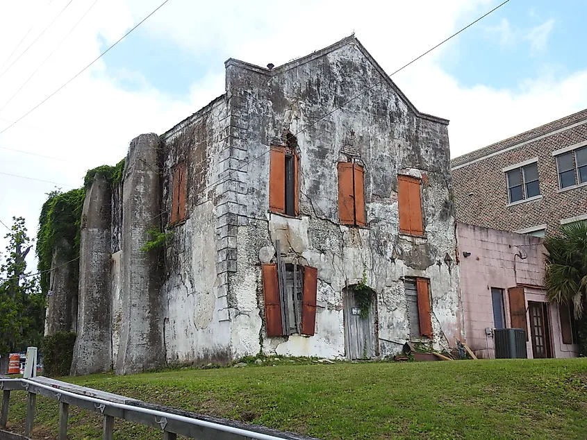 Adam Strain Building in Darien, Georgia