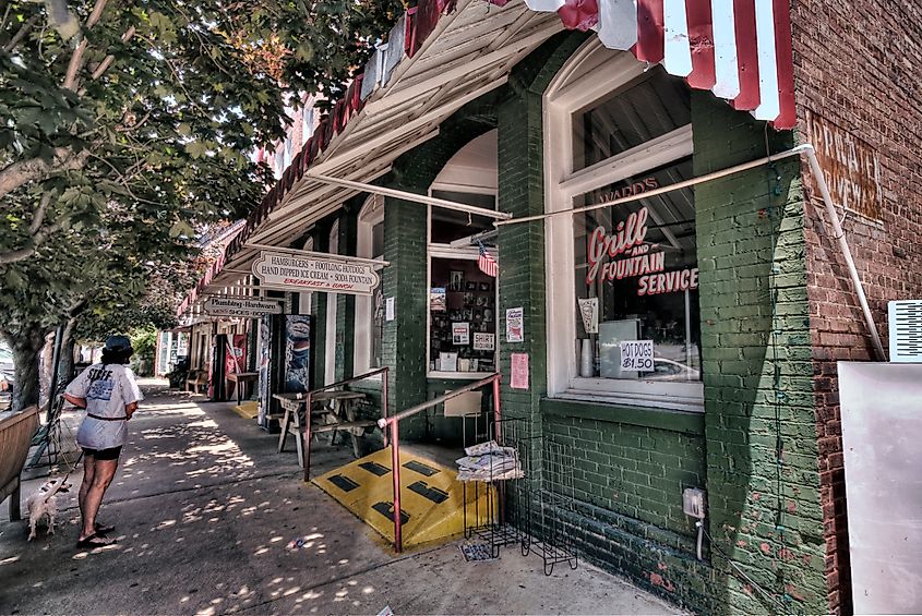 Saluda, North Carolina.